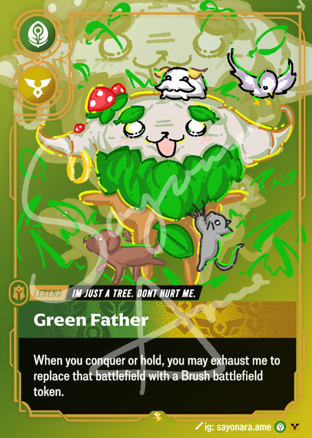 Green Father | Unleashed Token | Sayonara Ame